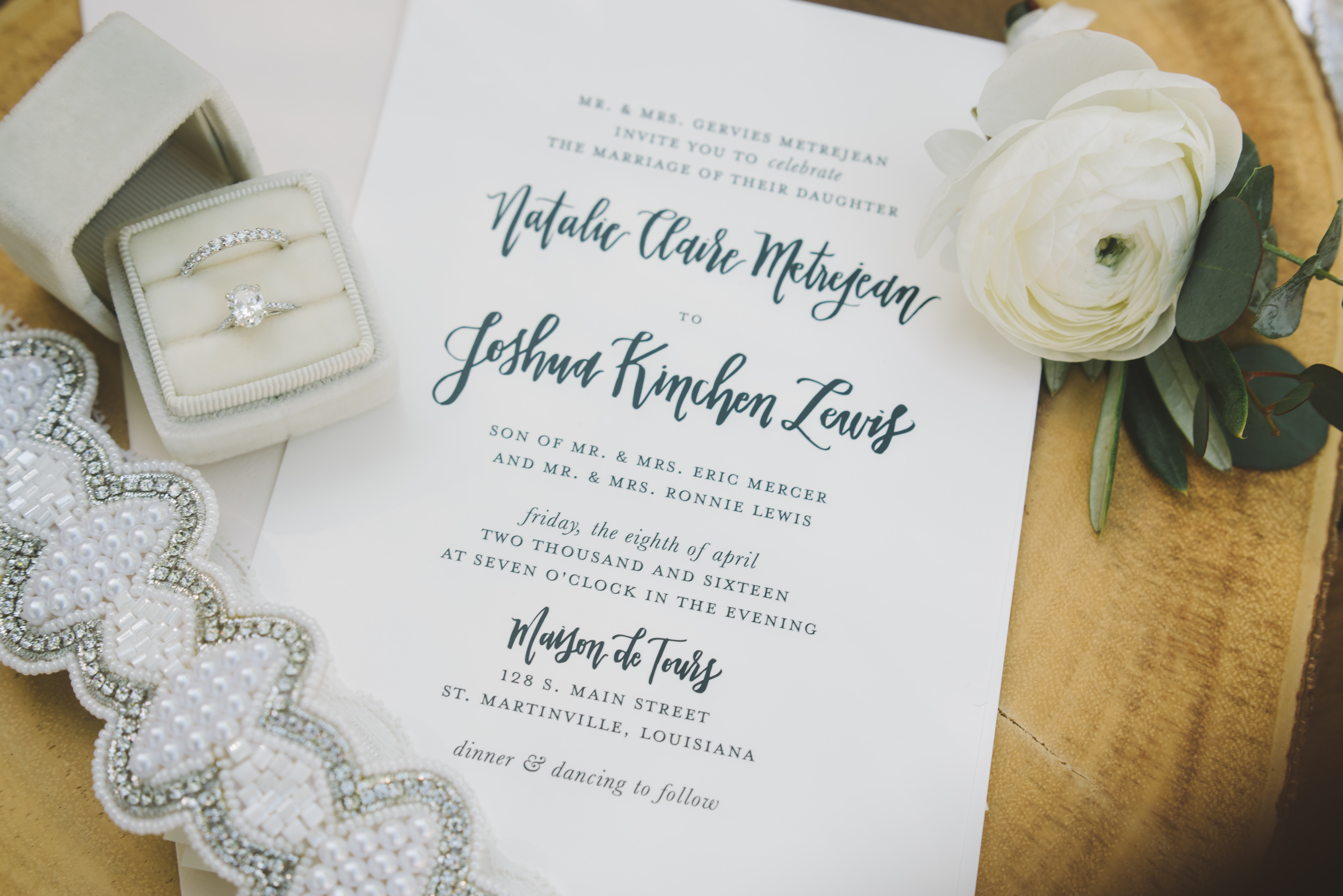 Handlettered Wedding Invitation Suite by Prairie Letter